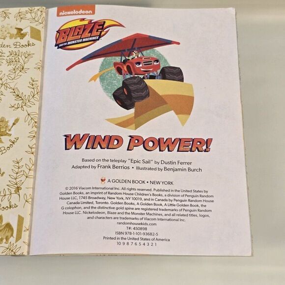 5 Children Books -Jurassic Park/Wind Power /Paw Patrol/ Pout Fish/ I Am Strong - Picture 4 of 11